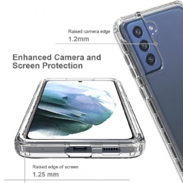 Cover Samsung Galaxy S21 FE Klar Gradientfarve