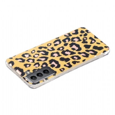 Cover Samsung Galaxy S21 FE Silikone Leopard