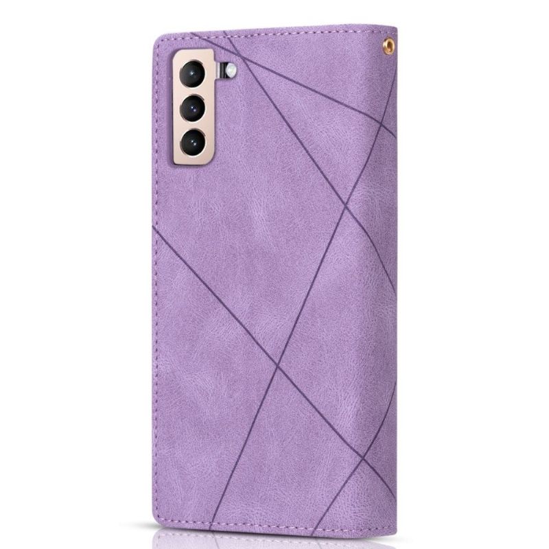 Flip Cover Samsung Galaxy S21 FE Anti-fald Punge Etui Célia Kunstlæder