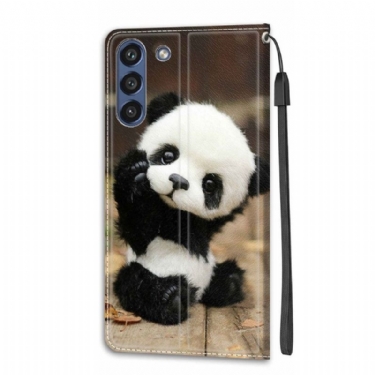 Flip Cover Samsung Galaxy S21 FE Hemming Lille Panda