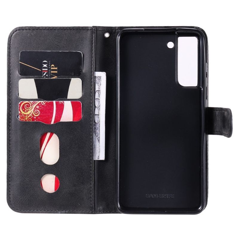 Flip Cover Samsung Galaxy S21 FE Punge Etui Elena