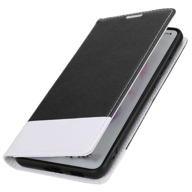 Flip Cover Samsung Galaxy S21 FE Tofarvede Seler