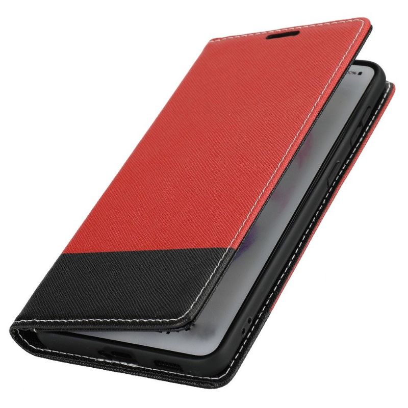 Flip Cover Samsung Galaxy S21 FE Tofarvede Seler