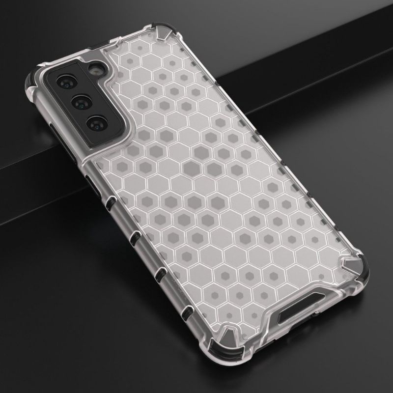 Mobilcover Samsung Galaxy S21 FE Original Med Snor Honeycomb Design