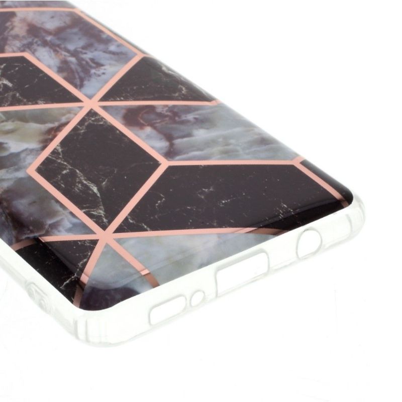 Cover Samsung Galaxy A51 5G Anti-fald Geometrisk Marmor