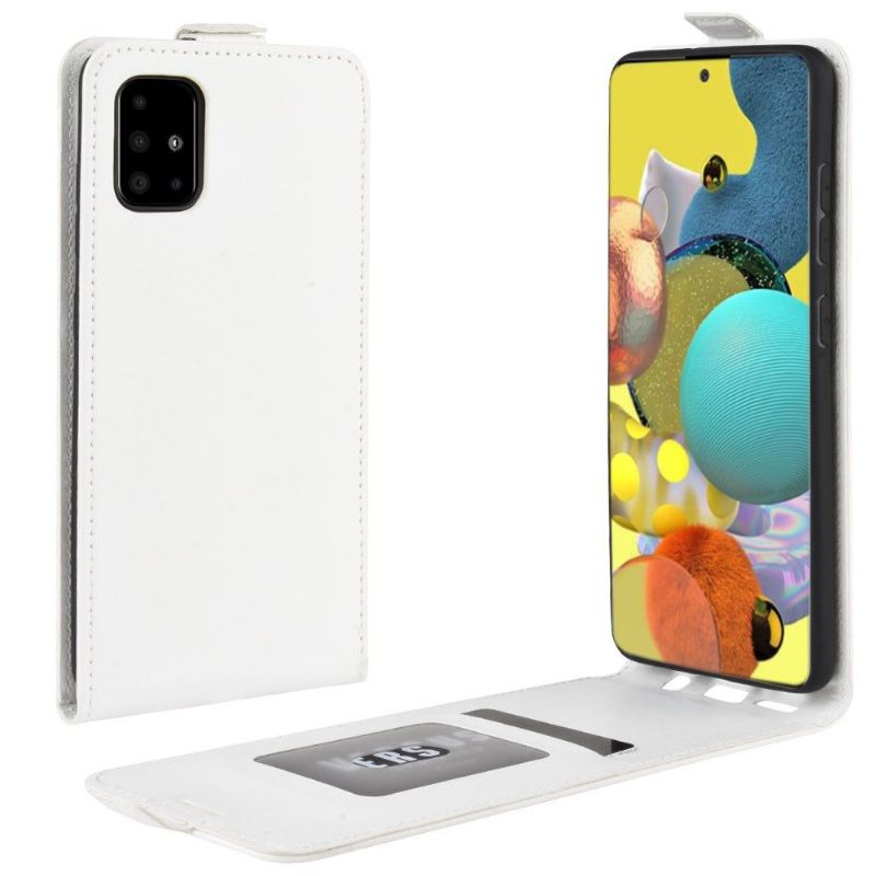 Flip Cover Samsung Galaxy A51 5G Anti-fald Læder Cover Lodret Kunstlæder