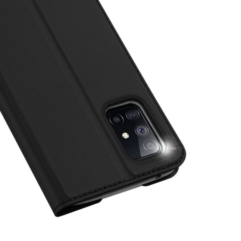 Flip Cover Samsung Galaxy A51 5G Business Satin Effekt