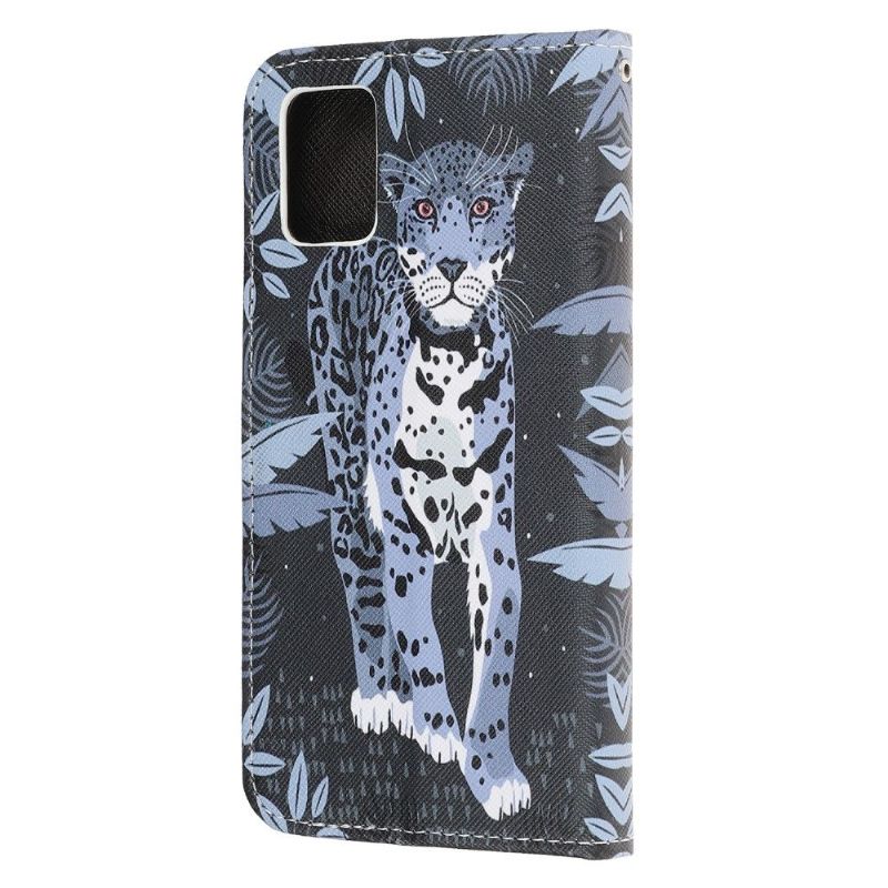 Flip Cover Samsung Galaxy A51 5G Jungleleopard