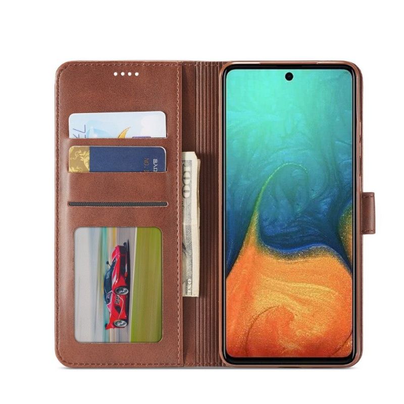 Flip Cover Samsung Galaxy A51 5G Lædereffekt Lc.imeeke