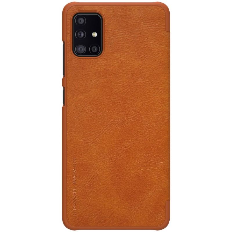 Flip Cover Samsung Galaxy A51 5G Qin Series Lædereffekt