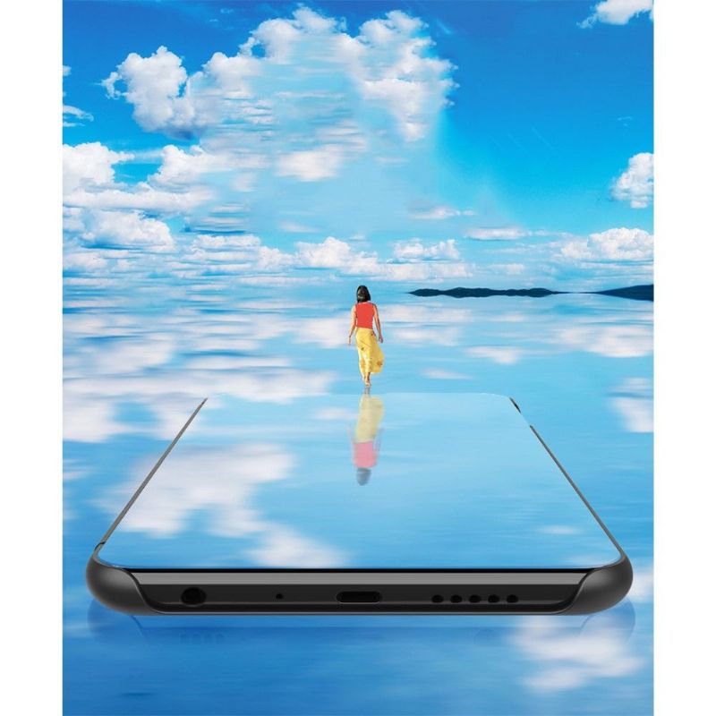 Mobilcover Samsung Galaxy A51 5G Flip Cover Spejleffekt