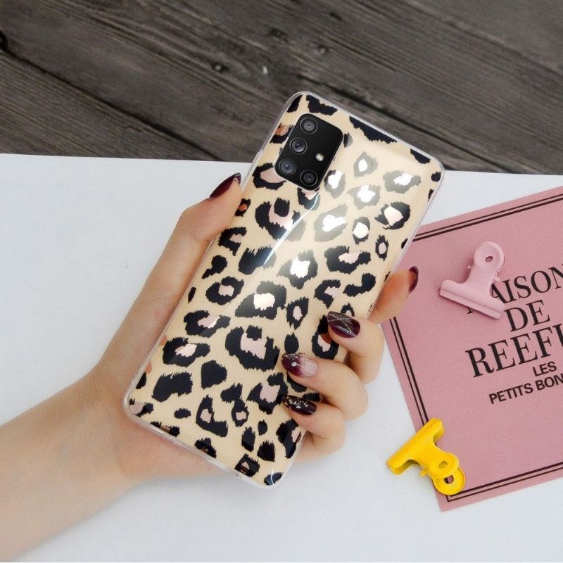 Mobilcover Samsung Galaxy A51 5G Original Fleksibel Leopard