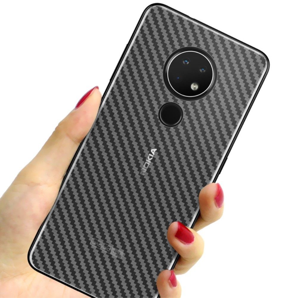 Carbon Bagfilm Til Nokia 7.2 (2 Stk.)