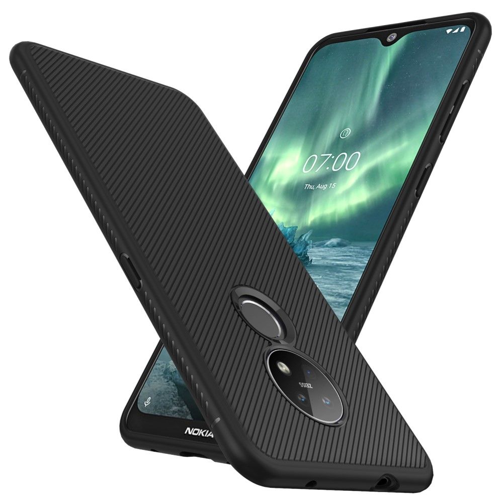 Cover Nokia 7.2 Ribbet Effektslange