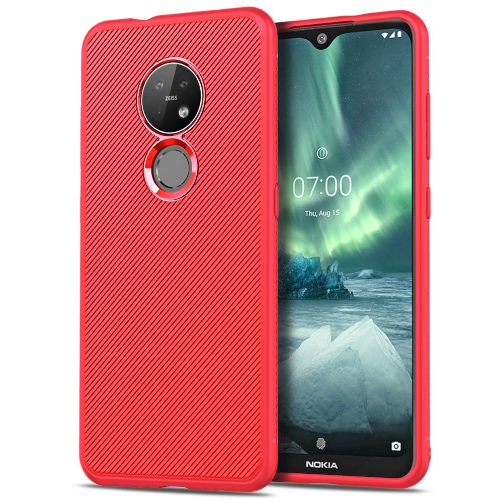 Cover Nokia 7.2 Ribbet Effektslange