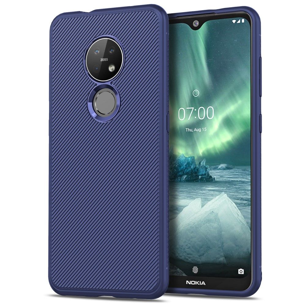 Cover Nokia 7.2 Ribbet Effektslange