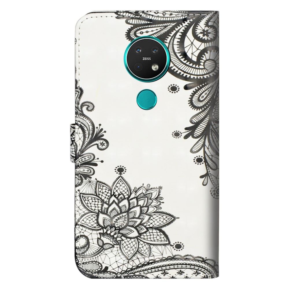 Flip Cover Nokia 7.2 Blondeblomster