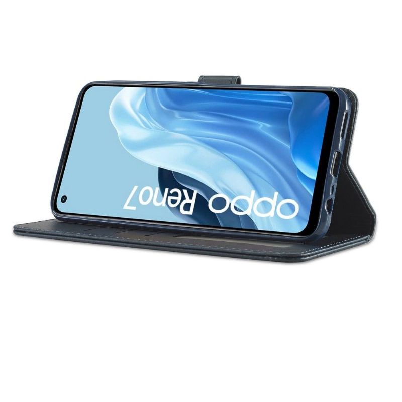 Læder Cover Oppo Reno 7 Original Lædereffekt Lc.imeeke