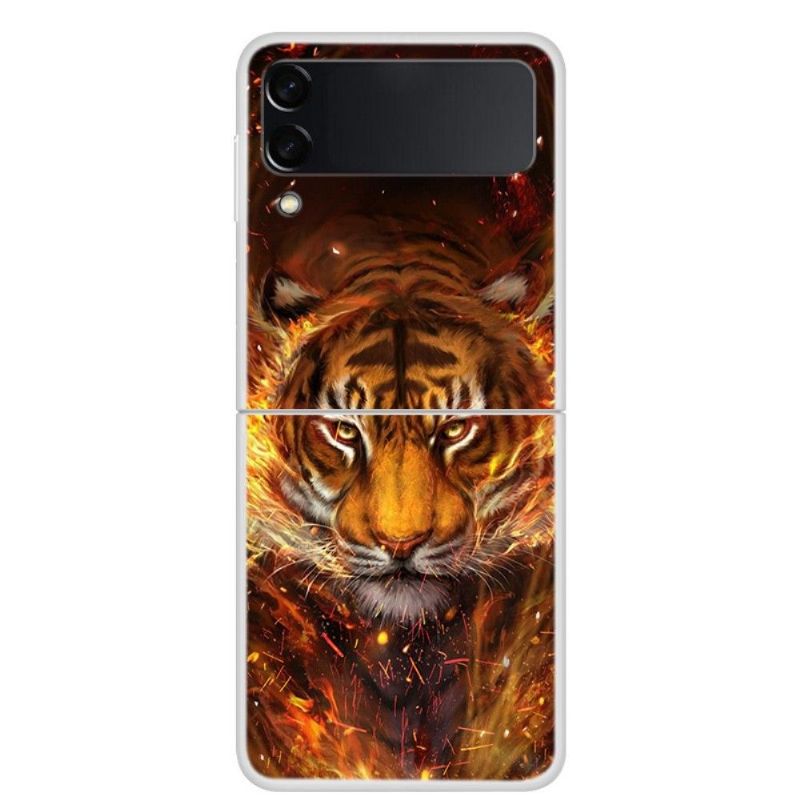 Cover Samsung Galaxy Z Flip 3 5G Anti-fald Ildtiger