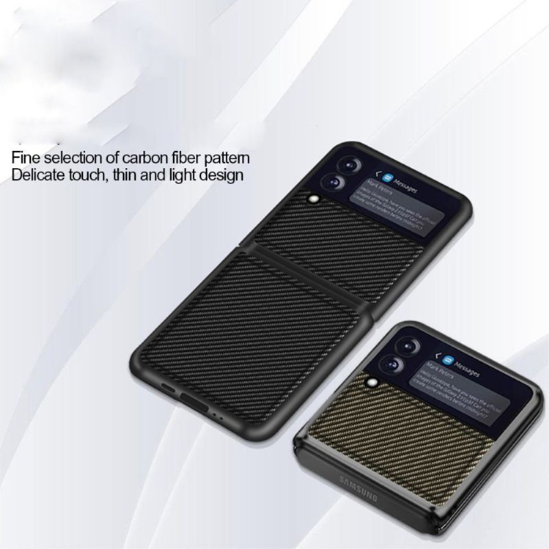 Cover Samsung Galaxy Z Flip 3 5G Anti-fald Ultratynd Kulfiber