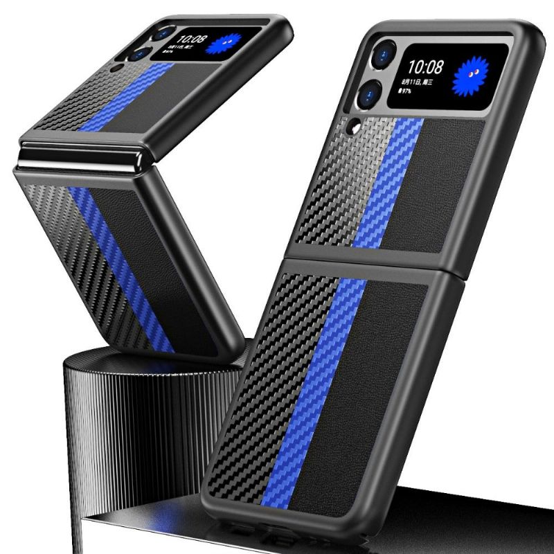 Cover Samsung Galaxy Z Flip 3 5G Business Carbon Fiber