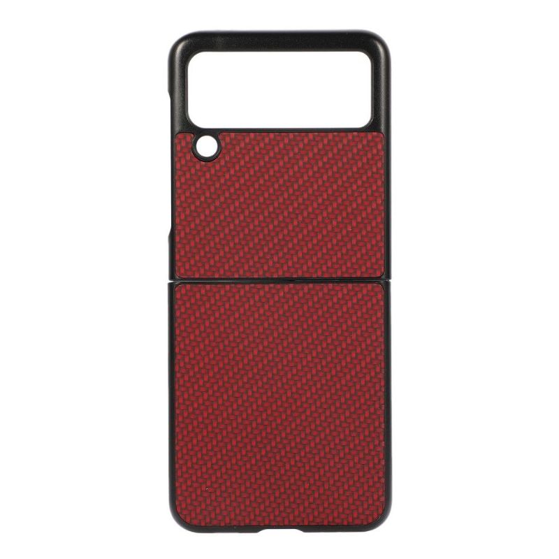 Cover Samsung Galaxy Z Flip 3 5G Flip Cover Carbon Fiber Style