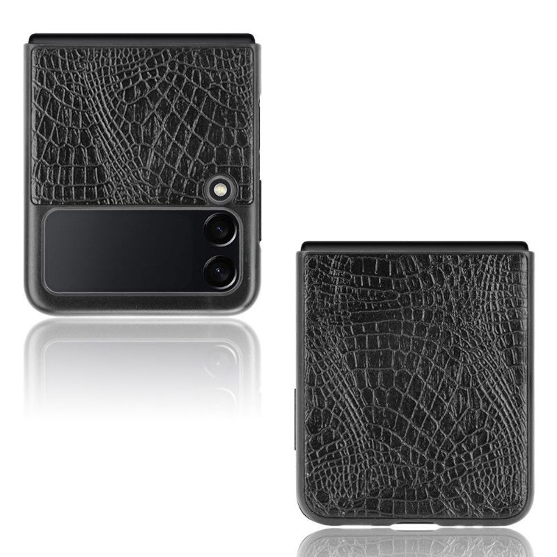 Cover Samsung Galaxy Z Flip 3 5G Croc Skin Effekt