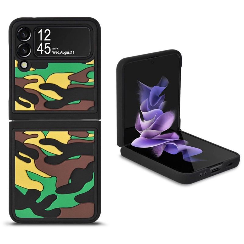 Mobilcover Samsung Galaxy Z Flip 3 5G Original Robust Militær Camouflage