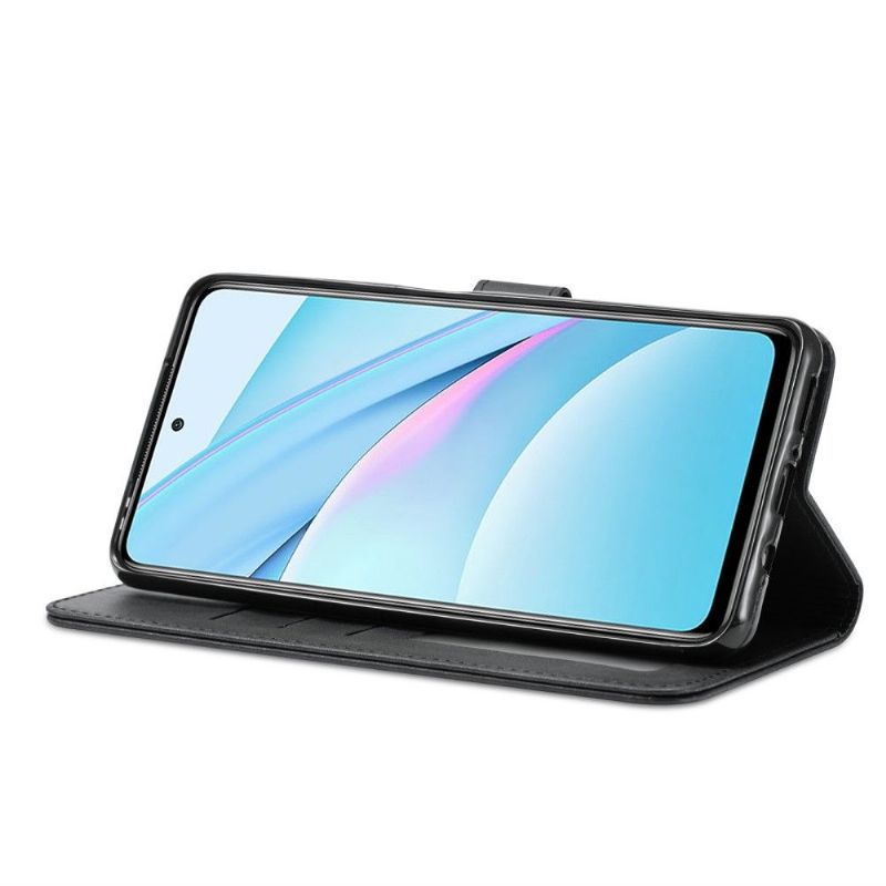 Etui Xiaomi Mi 10T Lite Anti-fald Flip Cover Lædereffekt Lc.imeeke