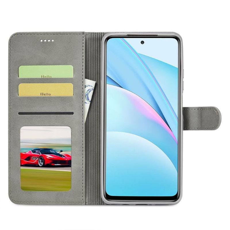 Etui Xiaomi Mi 10T Lite Anti-fald Flip Cover Lædereffekt Lc.imeeke