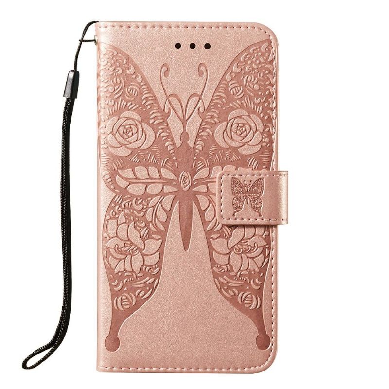 Etui Xiaomi Mi 10T Lite Relief Sommerfugl