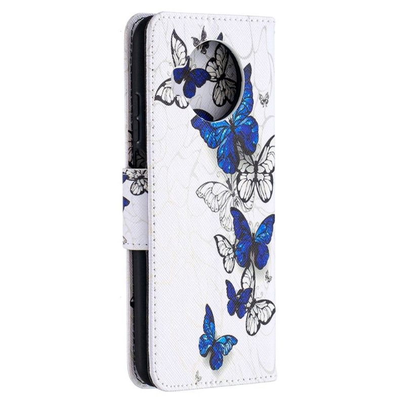 Flip Cover Xiaomi Mi 10T Lite Hemming Flere Sommerfugle