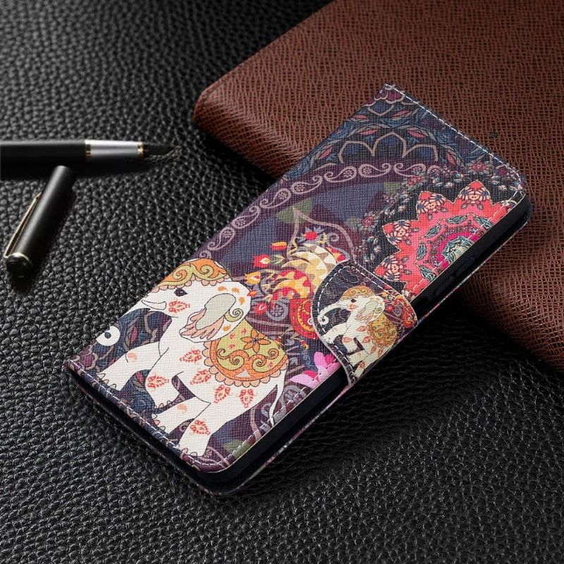 Flip Cover Xiaomi Mi 10T Lite Indisk Elefant