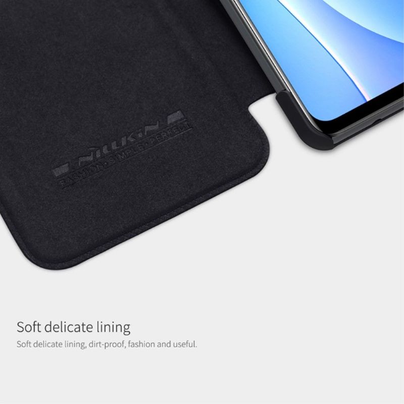 Flip Cover Xiaomi Mi 10T Lite Qin Series Lædereffekt