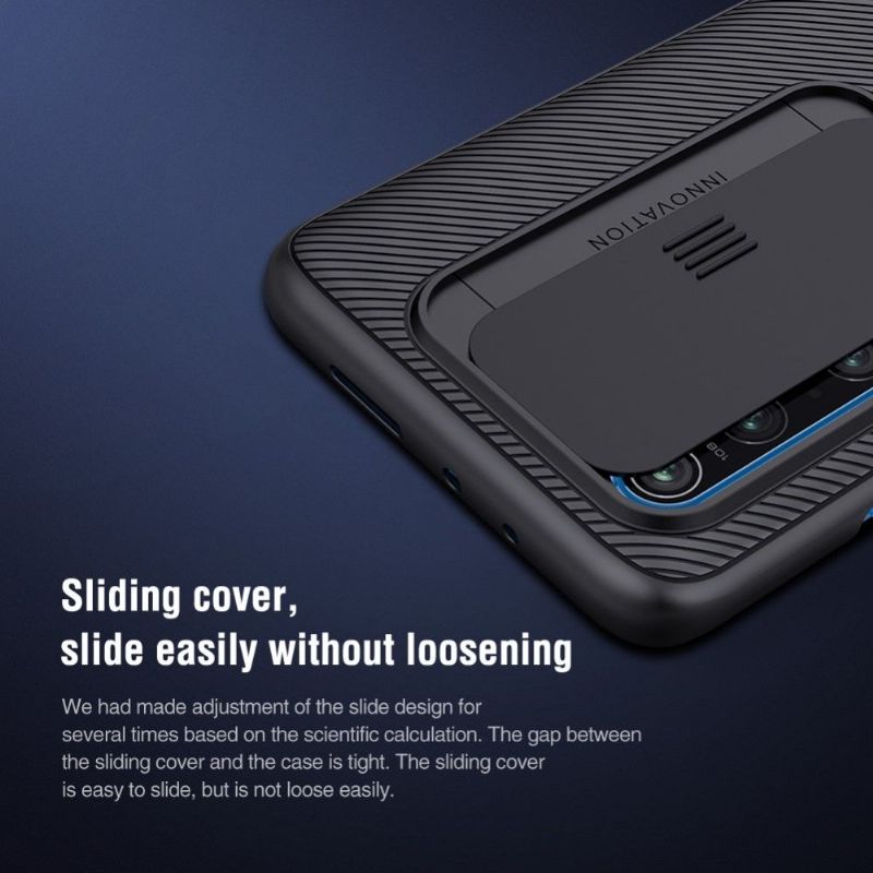 Cover Xiaomi Mi 10 / 10 Pro Hemming Knastskærm Med Bageste Linsedæksel