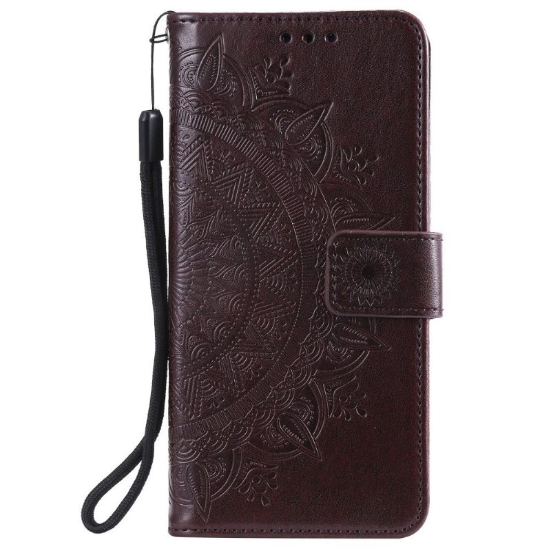 Flip Cover Xiaomi Mi 10 / 10 Pro Anti-fald Mandala Sol Relief