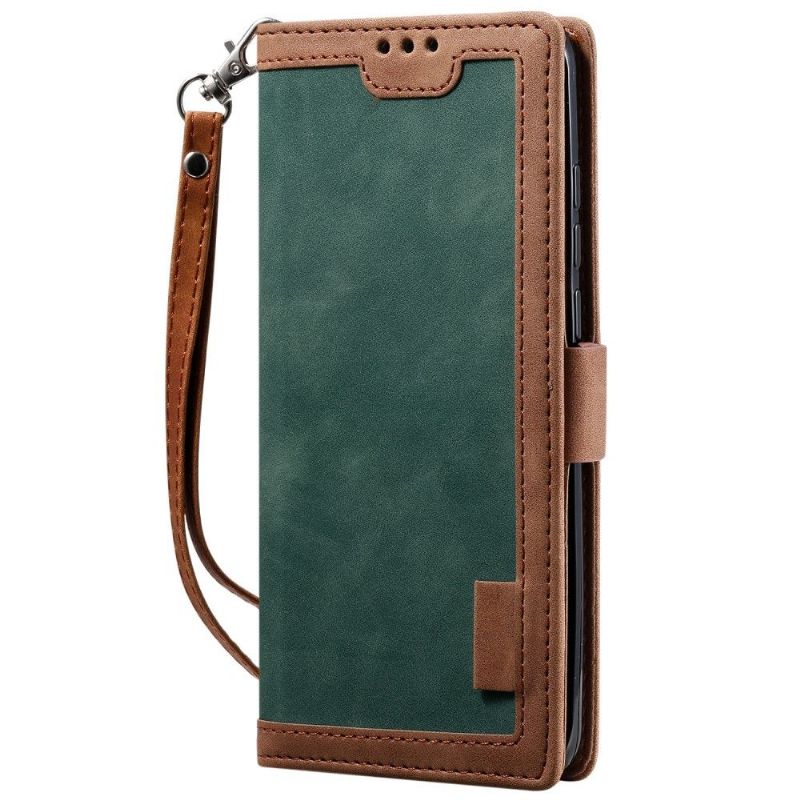 Flip Cover Xiaomi Mi 10 / 10 Pro Punge Etui Med Snor Vintage Tegnebog