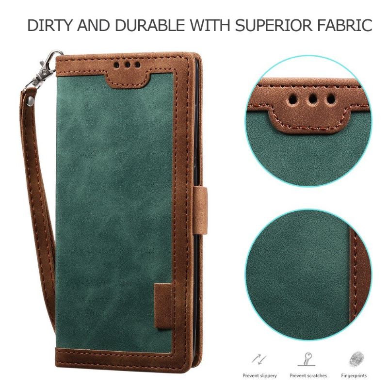 Flip Cover Xiaomi Mi 10 / 10 Pro Punge Etui Med Snor Vintage Tegnebog