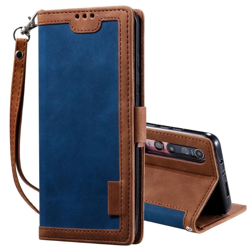 Flip Cover Xiaomi Mi 10 / 10 Pro Punge Etui Med Snor Vintage Tegnebog