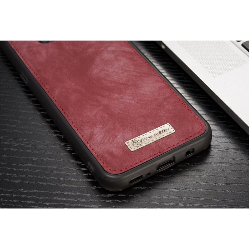 Flip Cover Samsung Galaxy S8 Plus Kortholder - Rød