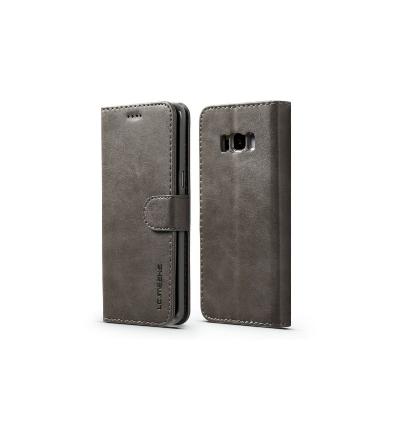 Læder Cover Samsung Galaxy S8 Plus Læderetui