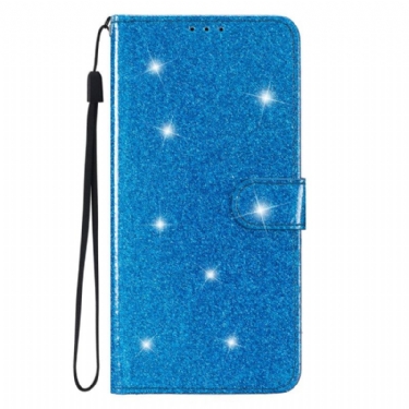 Flip Cover Samsung Galaxy S24 5g Med Glitter