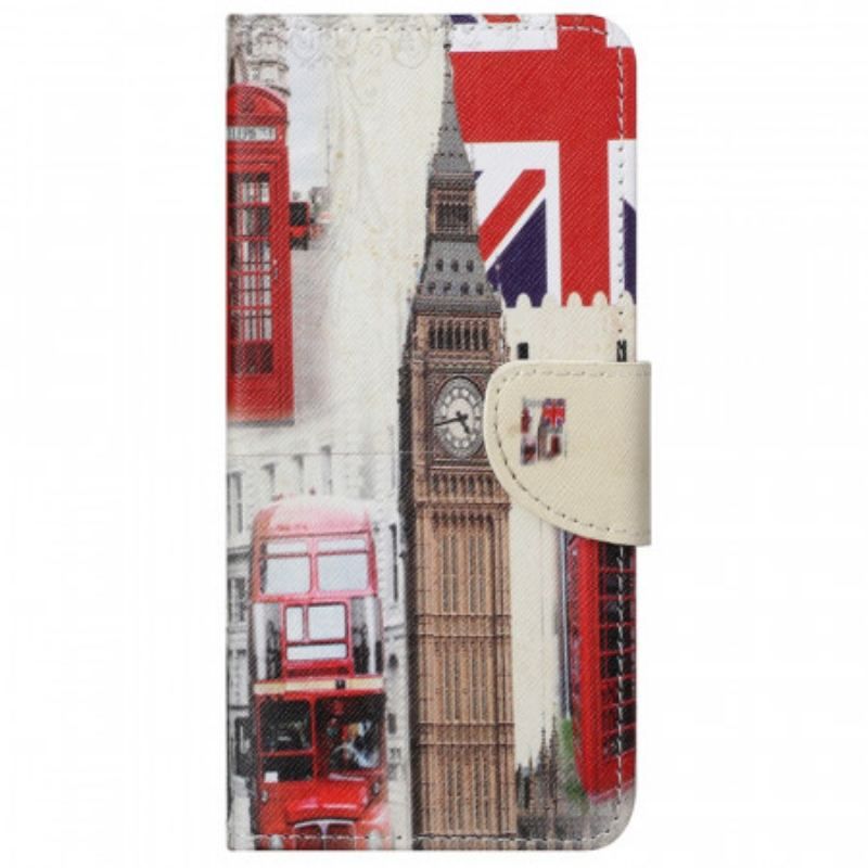 Flip Cover Moto G51 5G London Liv