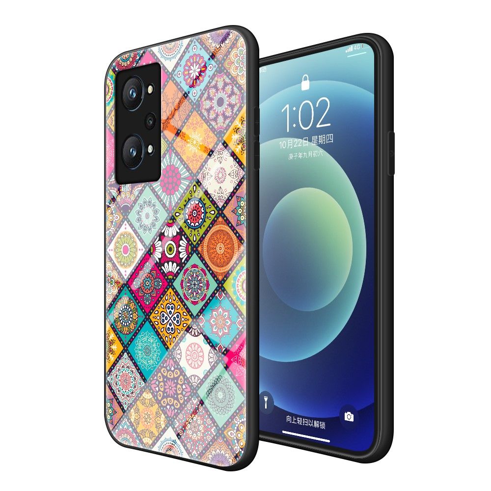 Cover Realme GT Neo 3T / Neo 2 Mandala Kalejdoskop Med Stand