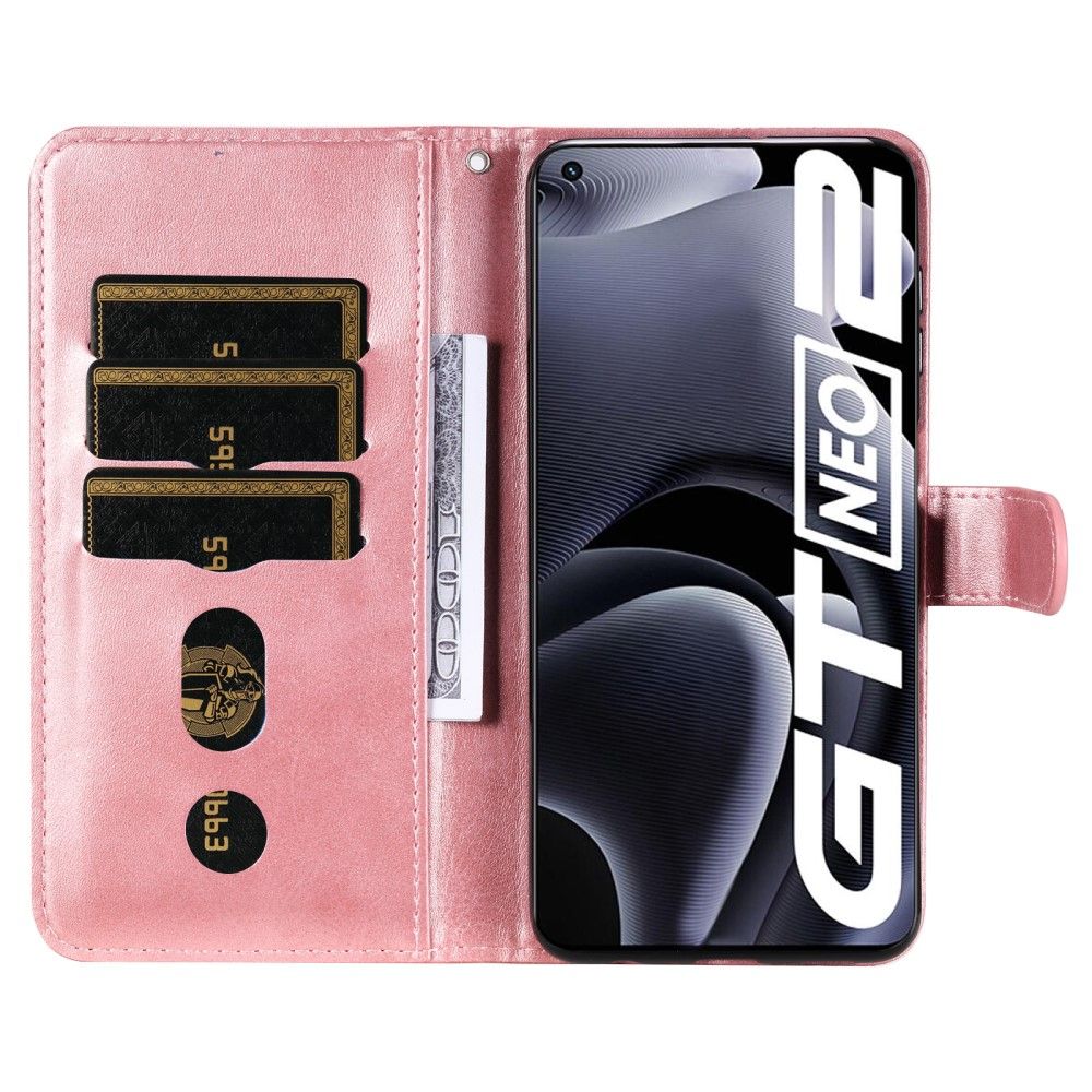 Flip Cover Realme GT Neo 3T / Neo 2 Punge Etui Elena Tegnebog