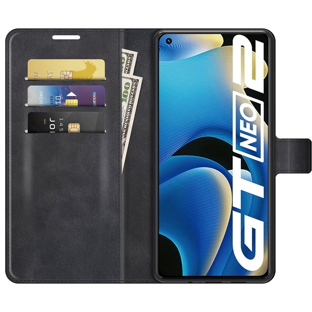 Flip Cover Realme GT Neo 3T / Neo 2 Punge Etui Læderstil