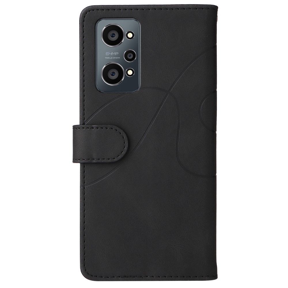 Flip Cover Realme GT Neo 3T / Neo 2 Tofarvet Kunstnerisk