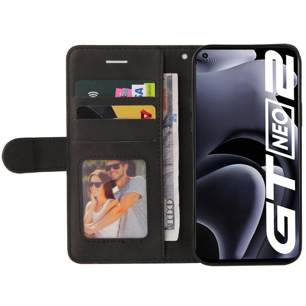 Flip Cover Realme GT Neo 3T / Neo 2 Tofarvet Kunstnerisk