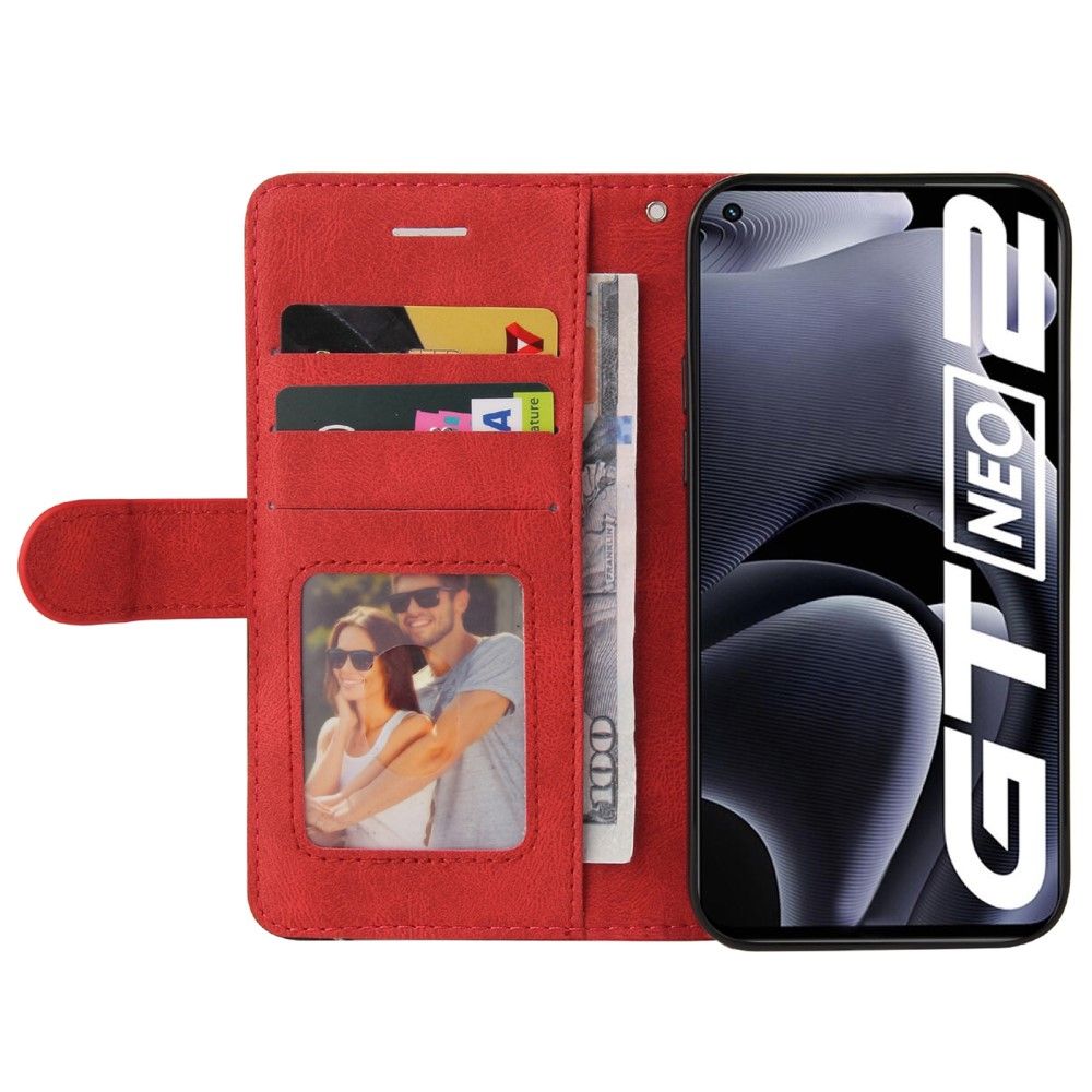 Flip Cover Realme GT Neo 3T / Neo 2 Tofarvet Kunstnerisk