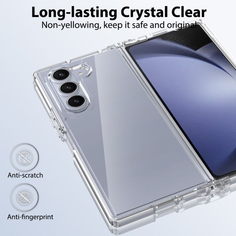 Cover Samsung Galaxy Z Fold 6 Gennemsigtig Anti-ridse